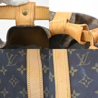 Louis Vuitton Randonnee Backpack Monogram Canvas, BROWN, CANVAS, Shoulder bag