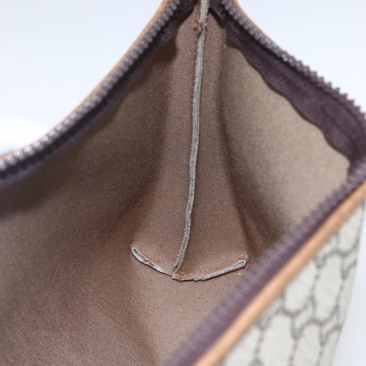 Gucci GG Plus Supreme Pouch Canvas, BEIGE, PVC, Clutche & pouche