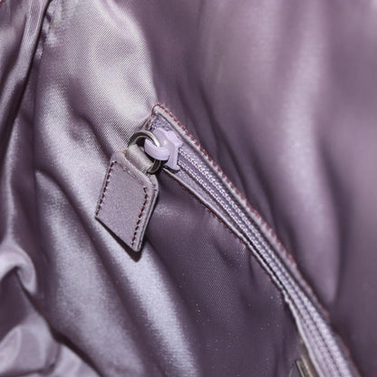 Prada Resin Handle Tote Tessuto, PURPLE, NYLON, Tote bag