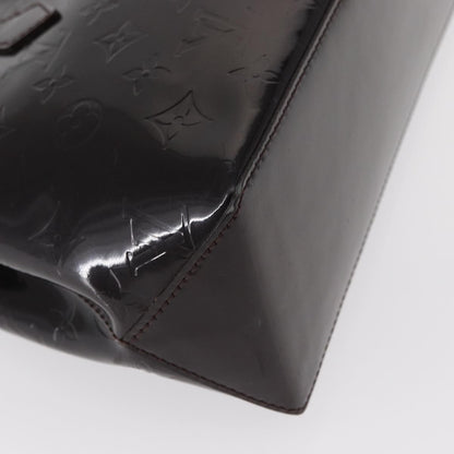 Louis Vuitton Wilshire Handbag Monogram Vernis, BURGUNDY, PATENT_LEATHER, Handbag