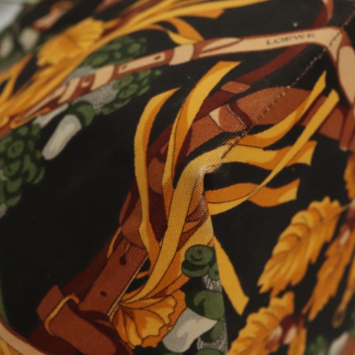 Loewe Vintage Shoulder Bag Canvas, YELLOW, CANVAS, Shoulder bag