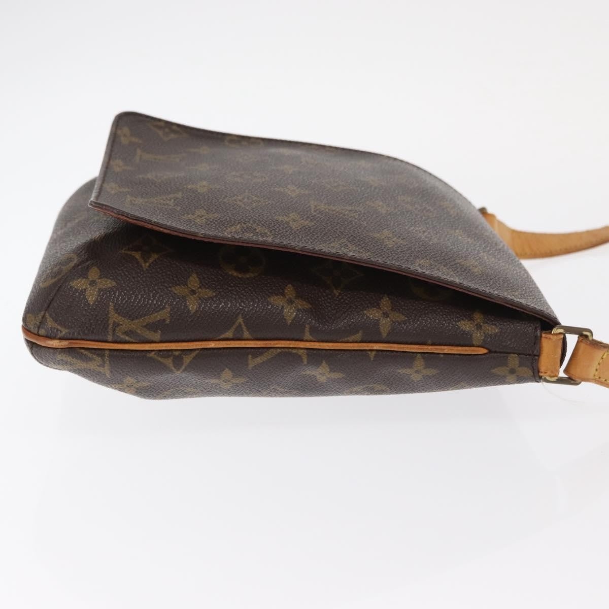 Louis Vuitton Musette Salsa Handbag Monogram Canvas, BROWN, CANVAS, Shoulder bag