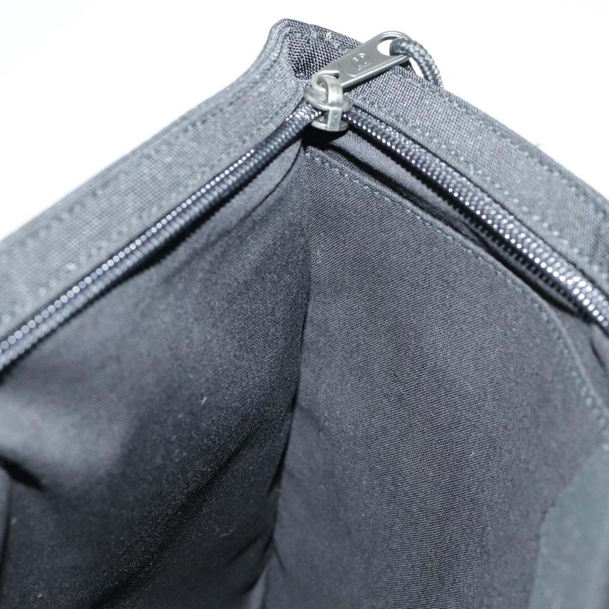 Balenciaga Logo Pouch Canvas, BLACK, CANVAS, Clutche & pouche