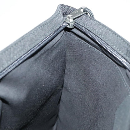 Balenciaga Logo Pouch Canvas, BLACK, CANVAS, Clutche & pouche