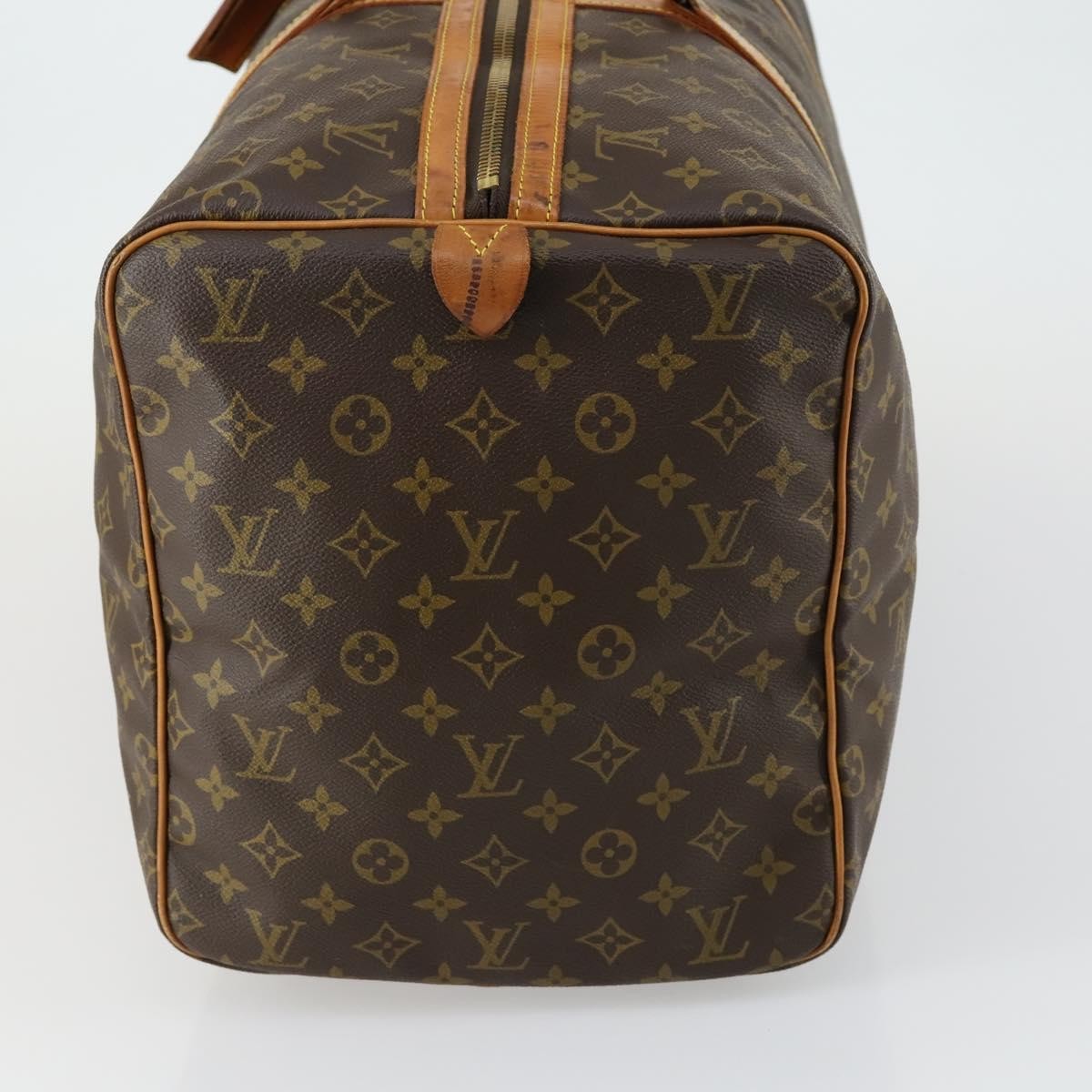 Louis Vuitton Sac Souple Handbag Monogram Canvas, BROWN, CANVAS, Travel bag