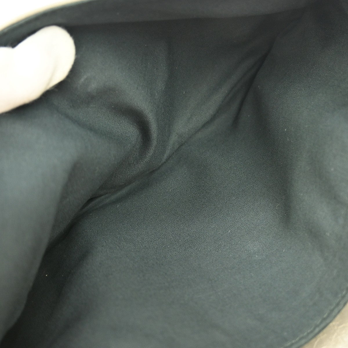 Balenciaga Classic Studs Envelope Clutch Leather, GRAY, LEATHER, Clutche & pouche