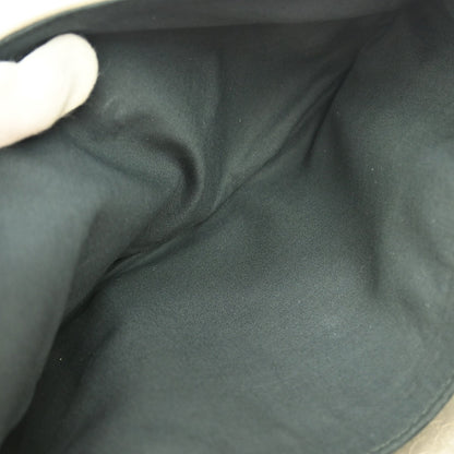 Balenciaga Classic Studs Envelope Clutch Leather, GRAY, LEATHER, Clutche & pouche