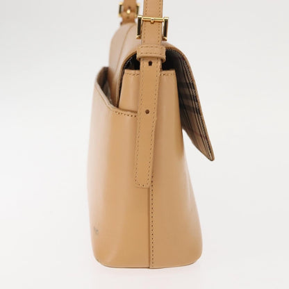 Burberry Shoulder Bag Leather, BEIGE, LEATHER, Shoulder bag