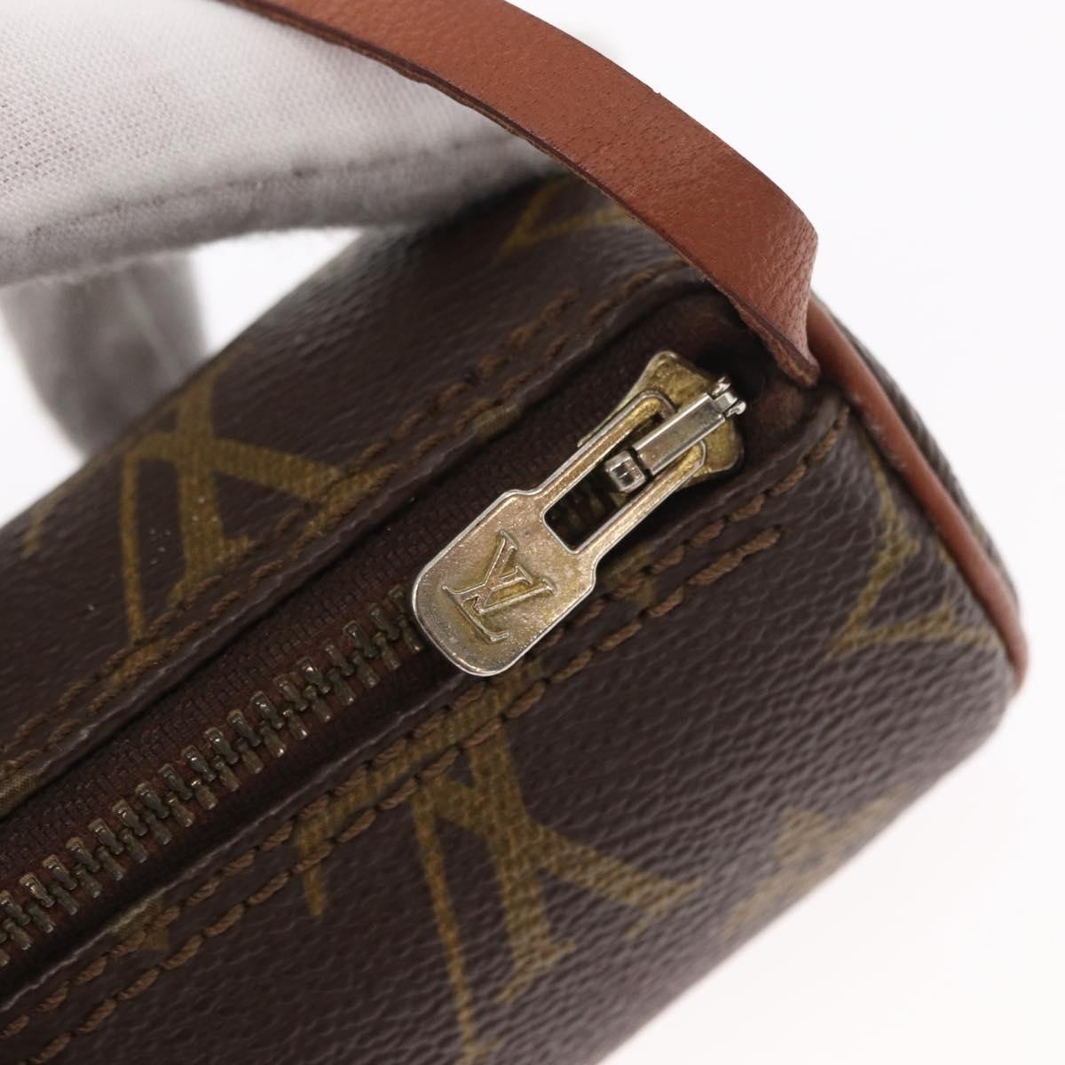 Louis Vuitton Papillon Pochette Monogram Canvas, BROWN, CANVAS, Clutche & pouche