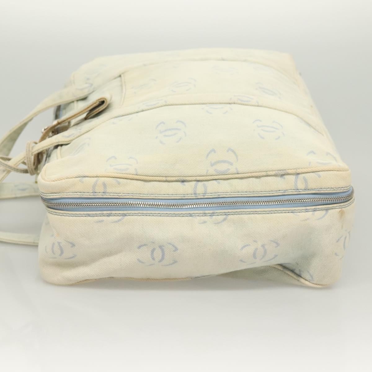 Chanel Zip Around Travel Bag Denim, BLUE, DENIM_JEANS, Travel bag