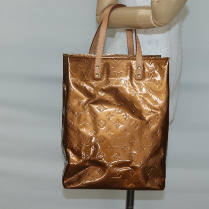 Louis Vuitton Reade Handbag Monogram Vernis, BROWN, PATENT_LEATHER, Handbag