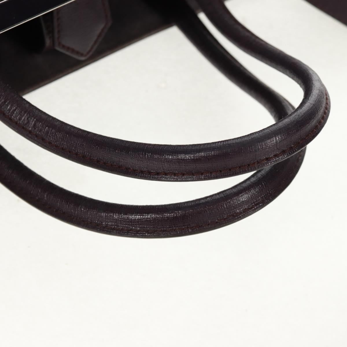 Fendi 2Jours Bag Leather, PURPLE, LEATHER, Handbag