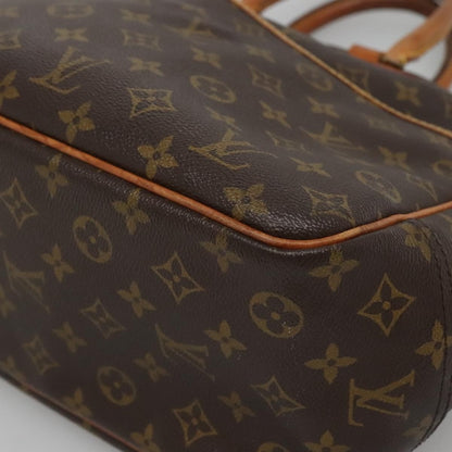 Louis Vuitton Deauville Handbag Monogram Canvas, BROWN, CANVAS, Handbag