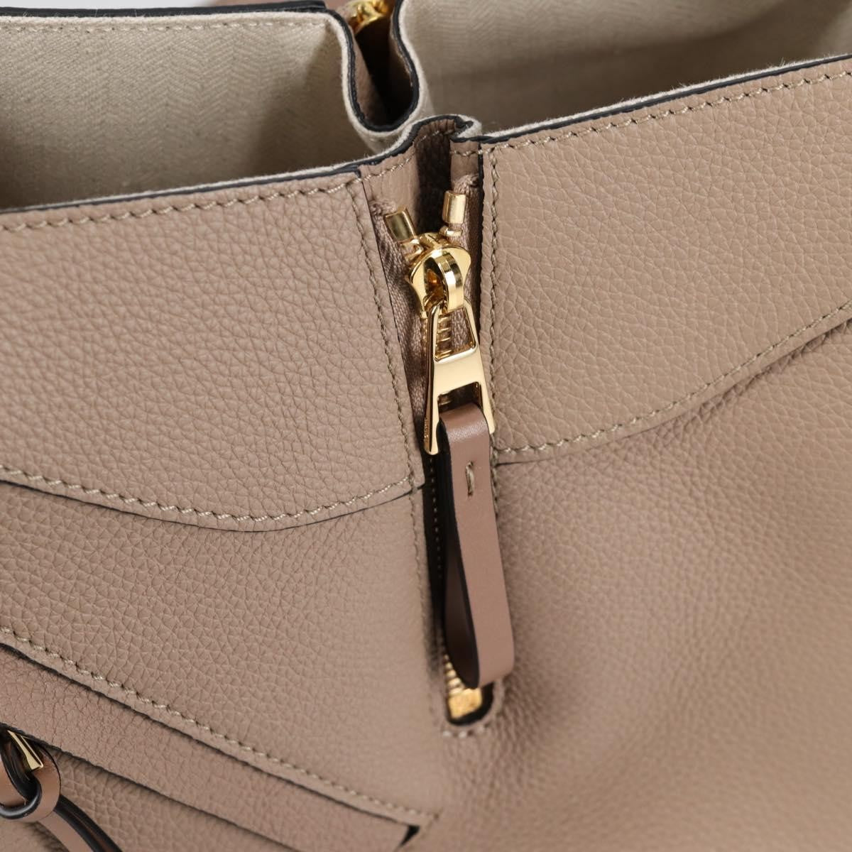 Loewe Hammock Bag Leather, BEIGE, LEATHER, Handbag