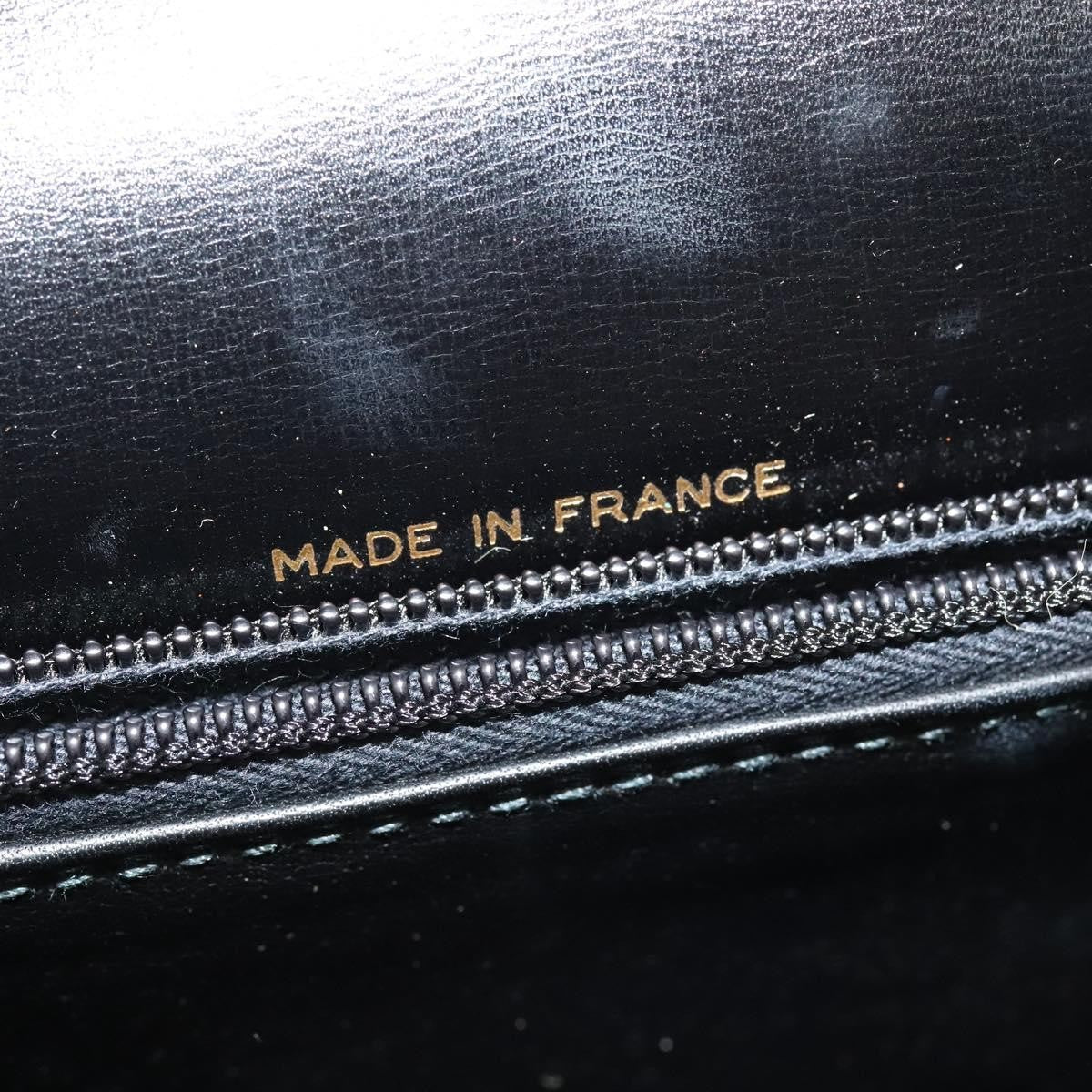 Celine Shoulder Bag Leather, BLACK, LEATHER, Shoulder bag