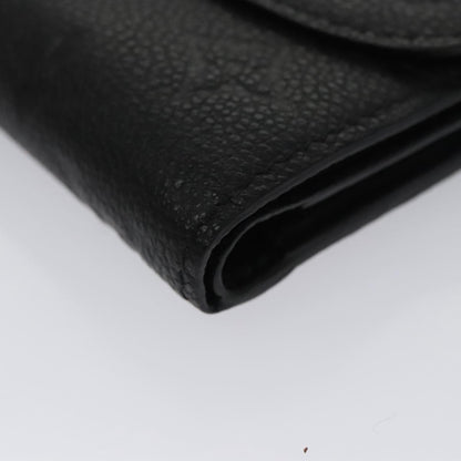 Louis Vuitton Ariane Wallet Monogram Empreinte Leather, BLACK, LEATHER, Wallets