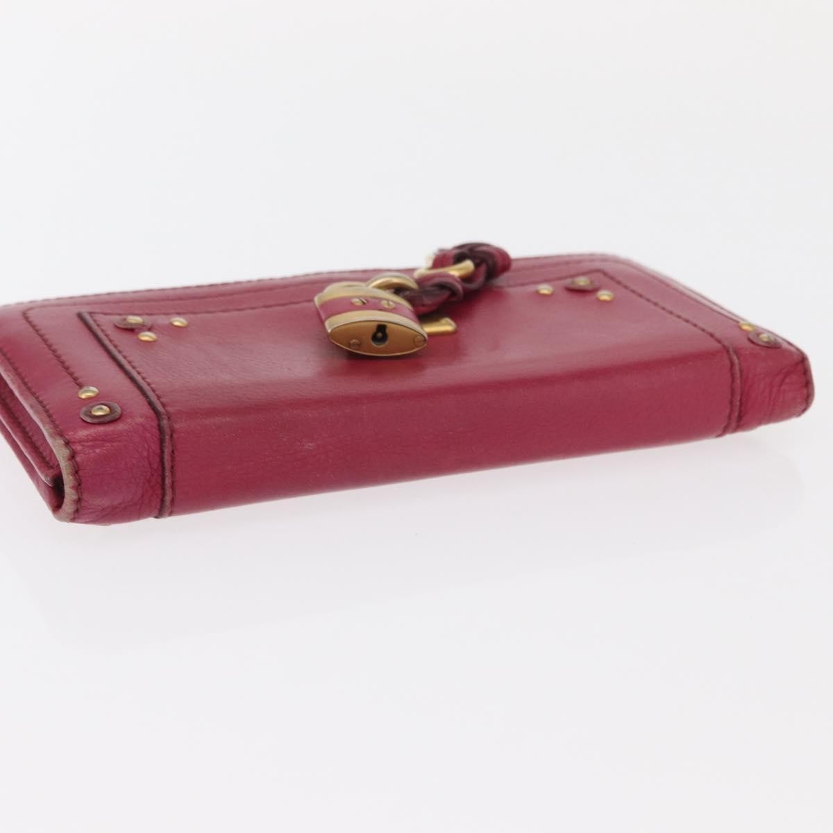 Chloe Paddington Wallet Leather, PINK, LEATHER, Wallets