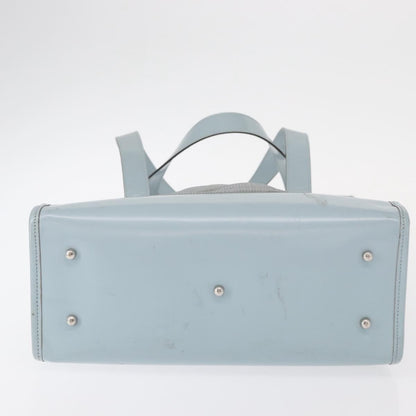 Gucci Vintage tote Leather, BLUE, LEATHER, Tote bag