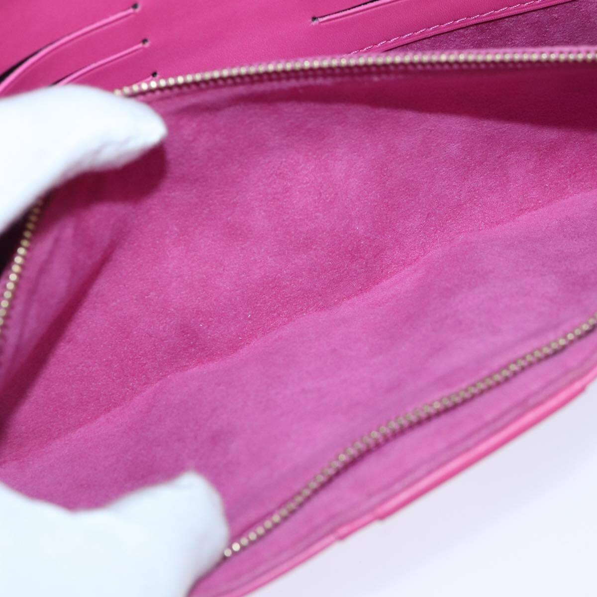 Louis Vuitton Courtney Clutch Embossed Leather, PINK, LEATHER, Clutche & pouche