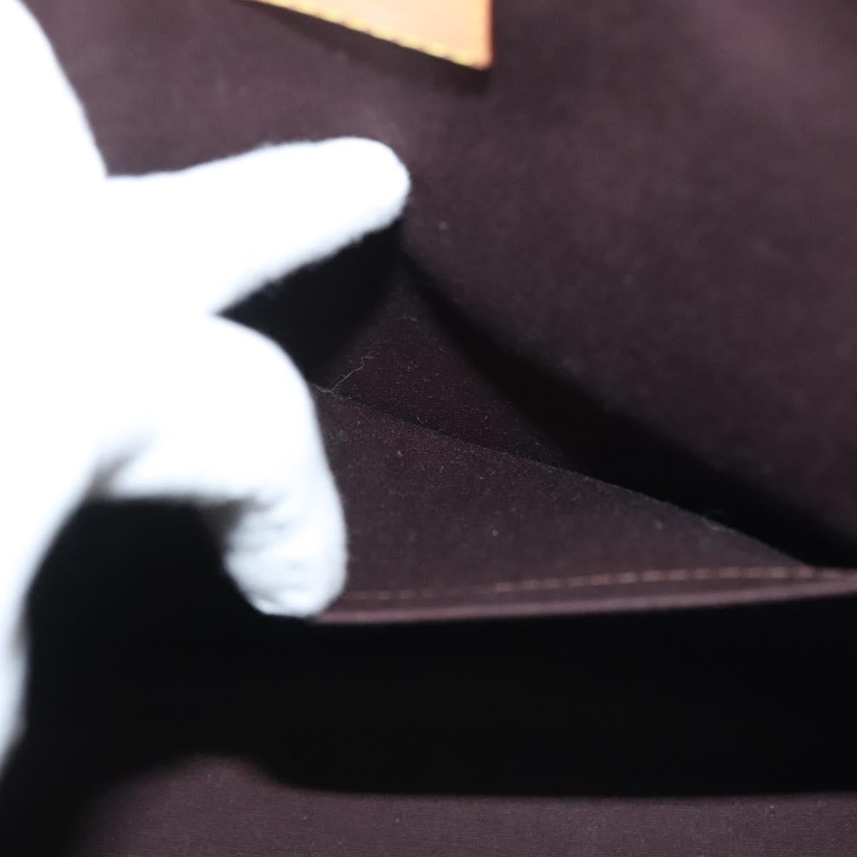 Louis Vuitton Bellevue Handbag Monogram Vernis, PURPLE, PATENT_LEATHER, Tote bag