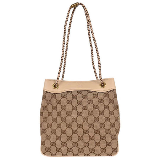 Gucci Vintage tote GG Canvas, BEIGE, CANVAS, Tote bag