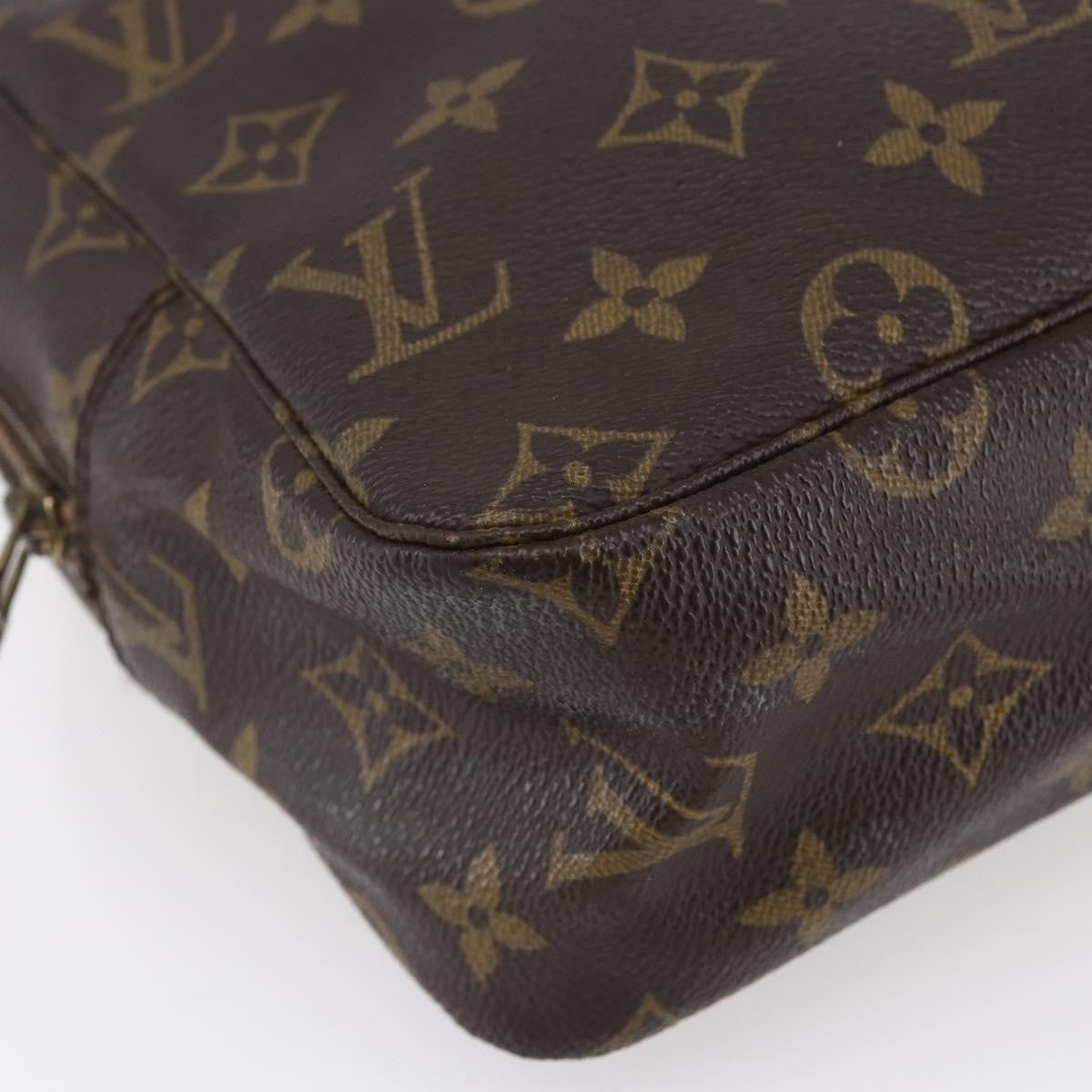 Louis Vuitton Trousse Toilette Monogram Canvas, BROWN, CANVAS, Clutche & pouche