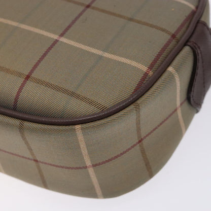 Burberry Nova check Pochette Canvas, BEIGE, CANVAS, Clutche & pouche