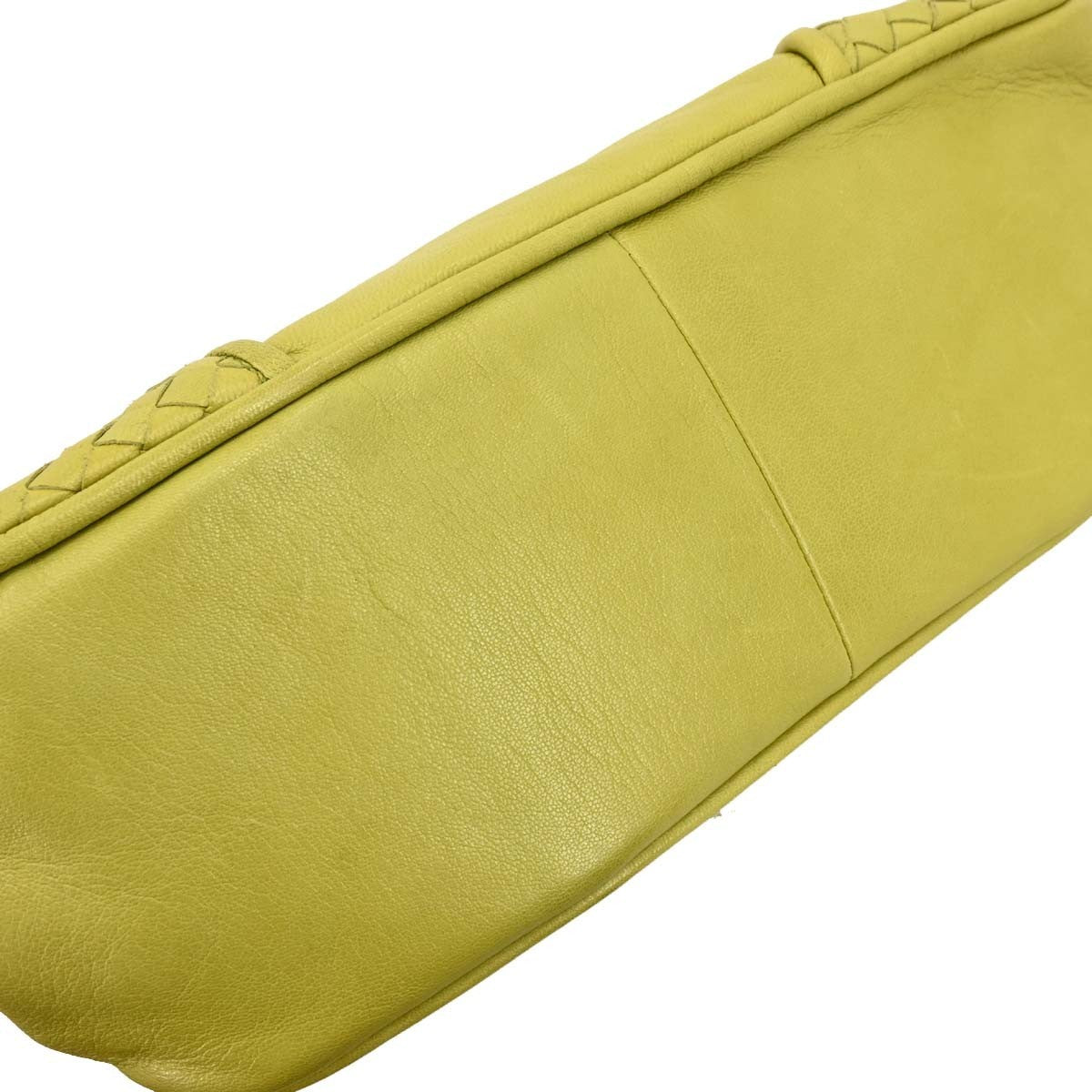 Bottega Veneta Intrecciato Shoulder bag Leather, GREEN, LEATHER, Shoulder bag