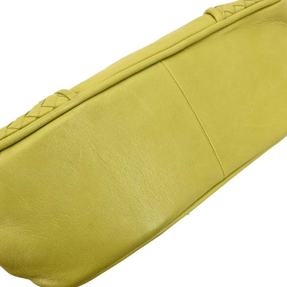 Bottega Veneta Intrecciato Shoulder bag Leather, GREEN, LEATHER, Shoulder bag