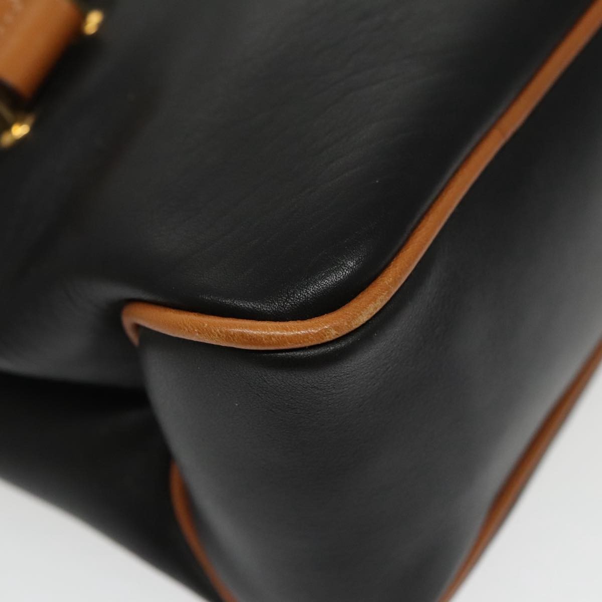 Celine Handbag Leather, BLACK, LEATHER, Handbag