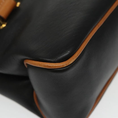 Celine Handbag Leather, BLACK, LEATHER, Handbag