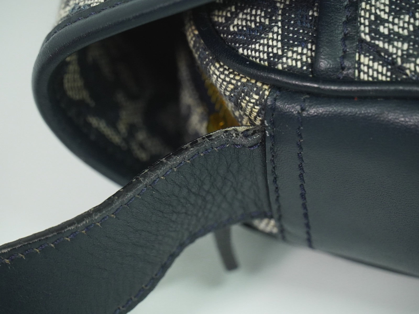 Christian Dior Trotter shoulder bag Canvas, GRAY, CANVAS, Shoulder bag