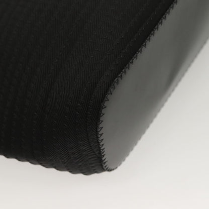 Gucci Vintage Bamboo Handle Bag Nylon, BLACK, NYLON, Handbag