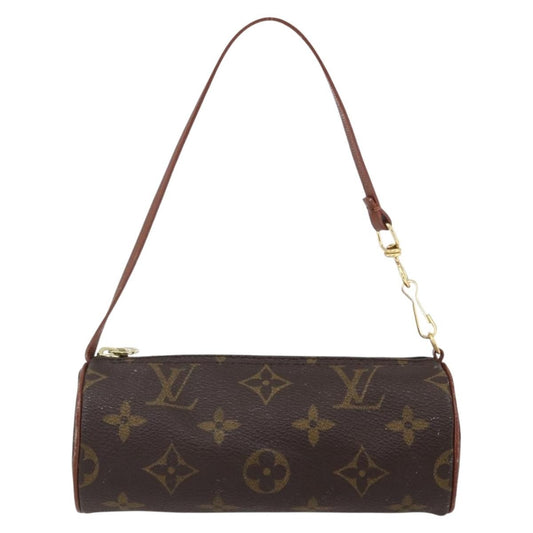 Louis Vuitton Papillon Pochette Monogram Canvas, BROWN, CANVAS, Clutche & pouche