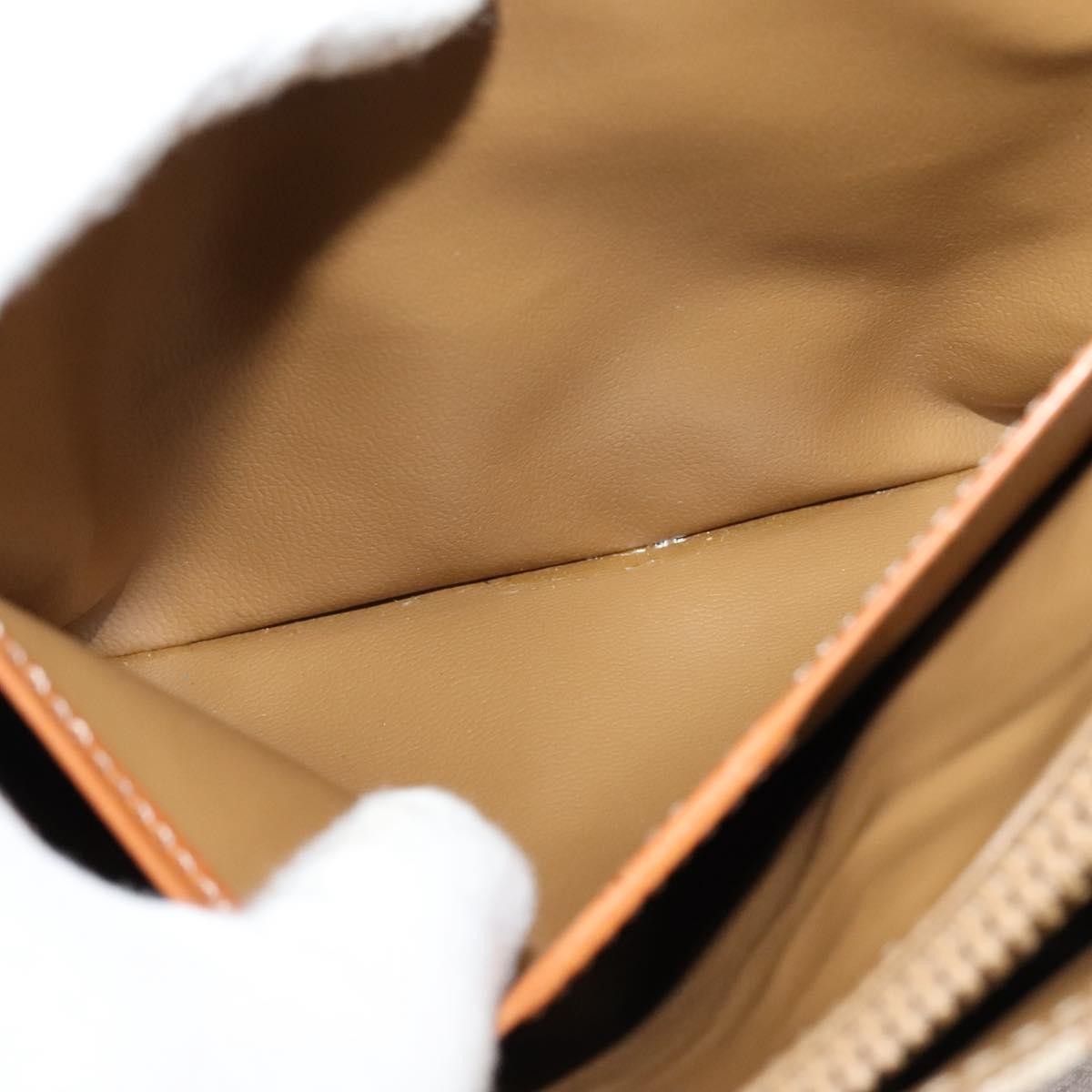 Celine Vintage Macadam Handbag Macadam, BEIGE, PVC, Handbag