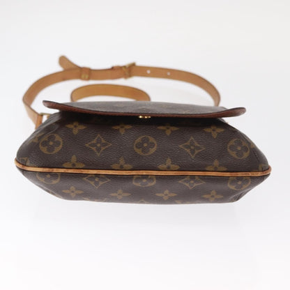 Louis Vuitton Musette Salsa Handbag Monogram Canvas, BROWN, CANVAS, Shoulder bag