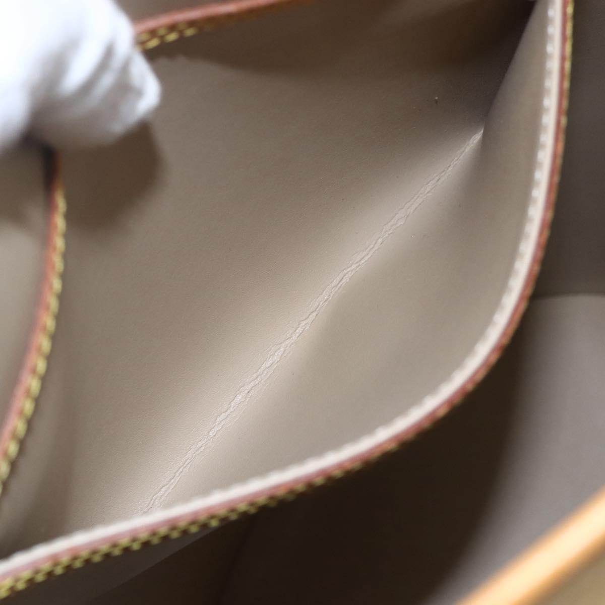 Louis Vuitton Bucket Bag Monogram Vernis, BEIGE, PATENT_LEATHER, Shoulder bag