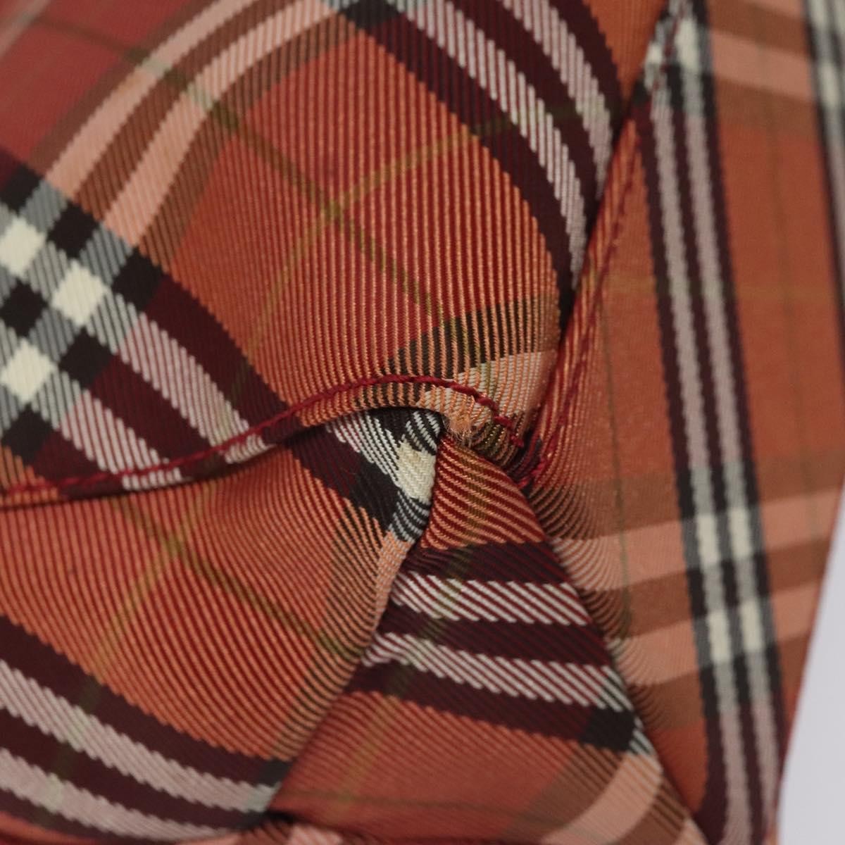 Burberry Nova Check Handbag Nova Check Canvas, RED, NYLON, Handbag