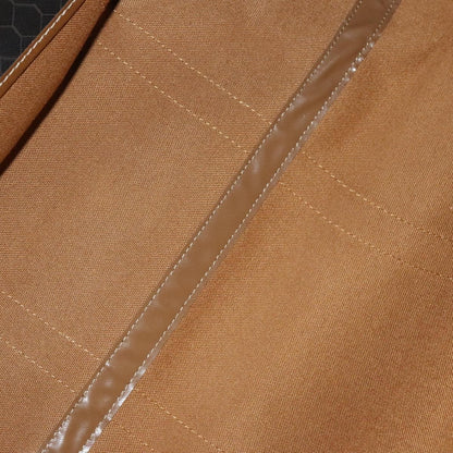 Christian Dior Vintage Honeycomb Handbag Canvas Leather, BLACK, CANVAS, Handbag