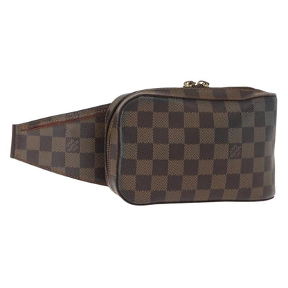 Louis Vuitton Geronimos Waist Bag Damier, BROWN, CANVAS, Shoulder bag