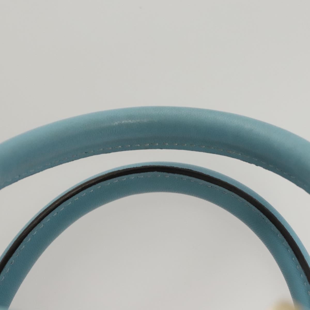 Loewe Amazona Bag Leather, BLUE, LEATHER, Handbag