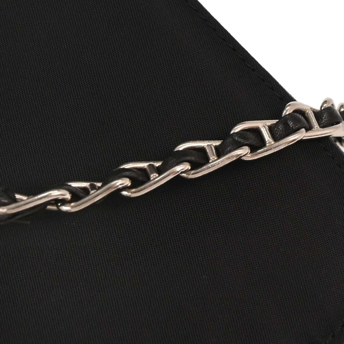 Prada Double Zip Crossbody Bag Tessuto, BLACK, NYLON, Shoulder bag