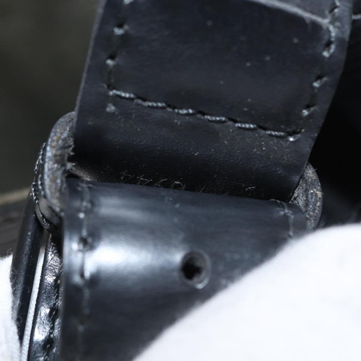 Louis Vuitton Vintage Sac d'Epaule Handbag Epi Leather, BLACK, LEATHER, Shoulder bag