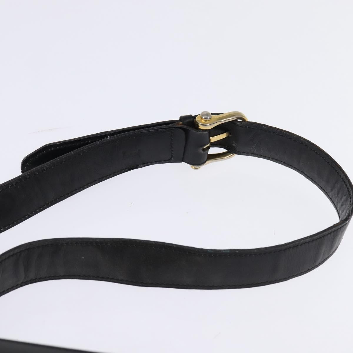 Celine Horse Carriage Shoulder bag Leather, BLACK, LEATHER, Shoulder bag