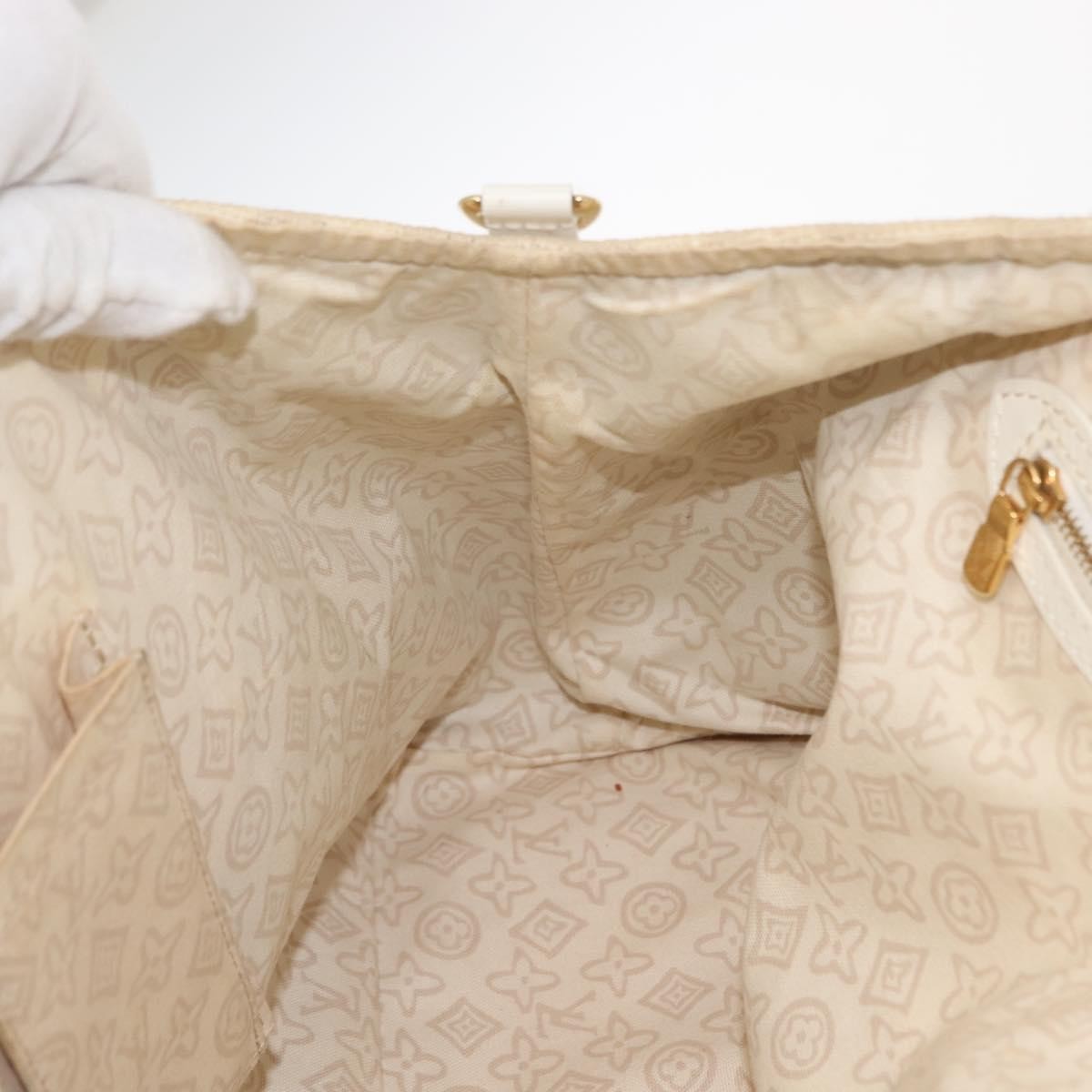 Louis Vuitton Tahitienne Cabas Canvas, BEIGE, CANVAS, Tote bag