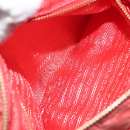 Prada Vintage Zip Handbag Tessuto, ORANGE, NYLON, Handbag