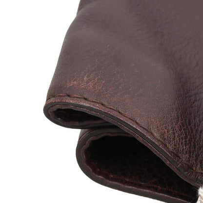 Gucci Vintage Bamboo Handle Bag Leather, BROWN, LEATHER, Tote bag