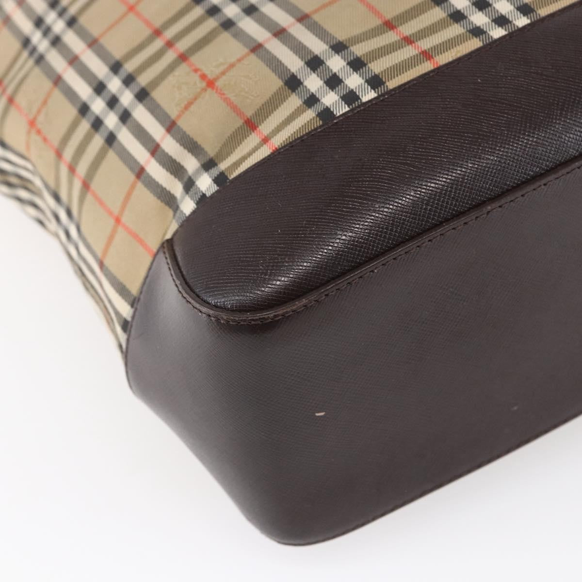 Burberry Vintage tote bag Canvas, BEIGE, CANVAS, Tote bag