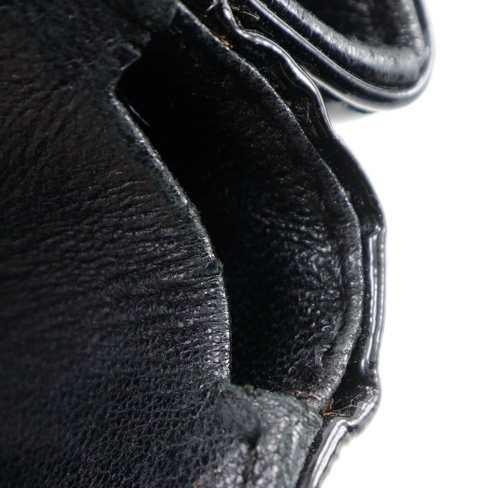 Chanel Bi-Fold Wallet Quilted Patent, BLACK, PATENT_LEATHER, Wallets