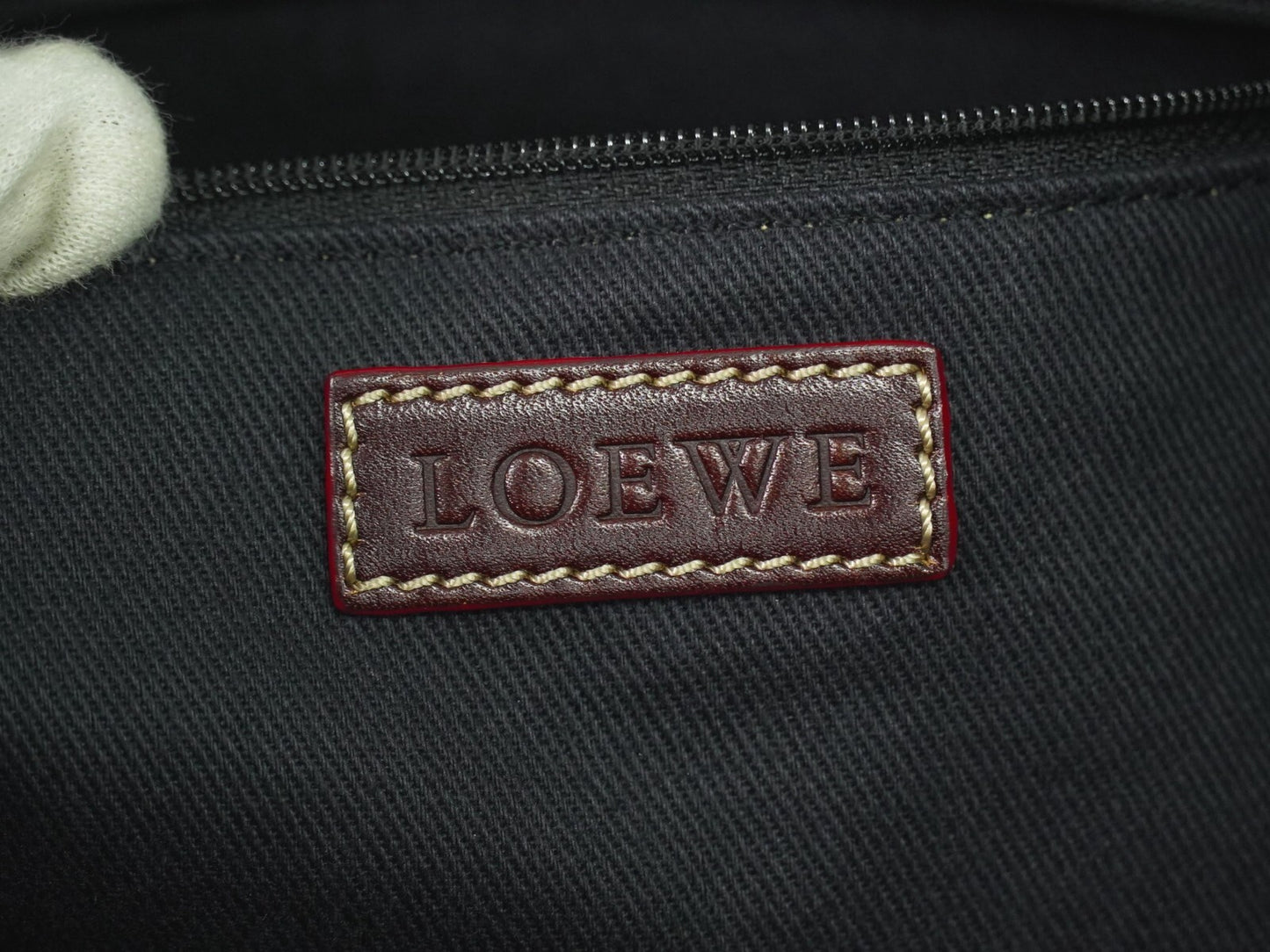 Loewe Anagram Tote Canvas, BLACK, CANVAS, Tote bag